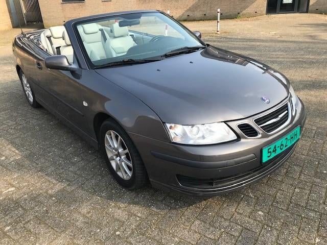 SAAB 9-3 Cabrio 2007 Leder B 165dkm, Voorwielaandrijving, 1350 kg, Beige, Leder