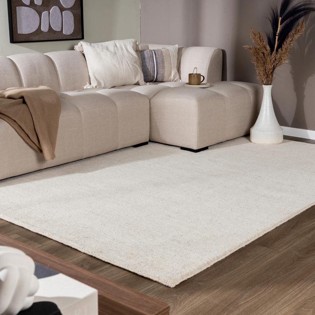 Vloerkleed "berber aicha beige" 200x290cm, Beige, Nieuw, Ophalen of Verzenden, 200 cm of meer