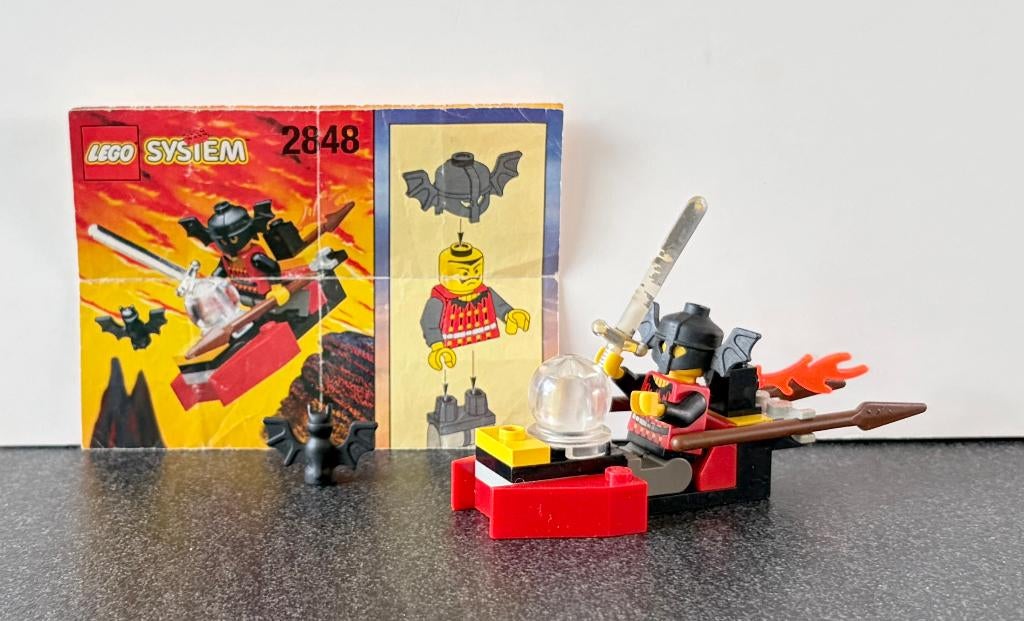 Lego no. 2848: Fright Knights Flying Machine, Kinderen en Baby's, Speelgoed | Duplo en Lego, Ophalen of Verzenden, Gebruikt, Complete set