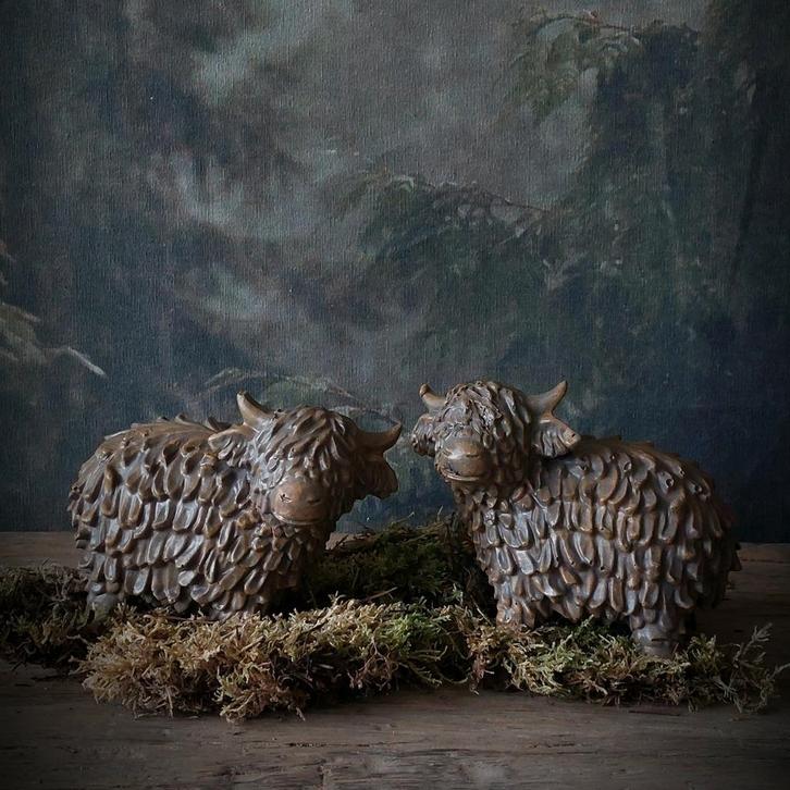 Set Schotse Hooglanders maat S., Huis en Inrichting, Woonaccessoires | Overige, Nieuw, Ophalen of Verzenden
