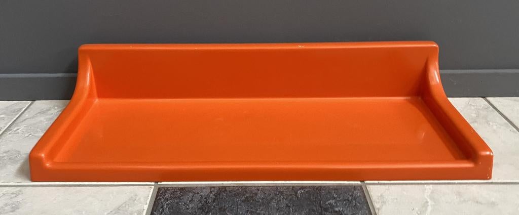 70 jaren WANDPLANK QUADRO ORANJE van Schönbuch, Huis en Inrichting, Ophalen of Verzenden, Gebruikt