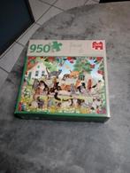Puzzel 950 stukjes katten op een bank jumbo, Ophalen of Verzenden, 500 t/m 1500 stukjes