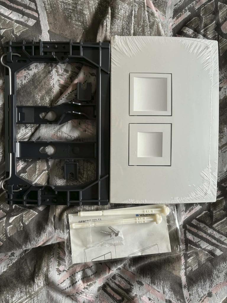 Geberit Drukplaat Delta25. Nieuw ongeopend, Ophalen of Verzenden, Nieuw, Toilet