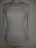 H&M t- shirt met lange mouw maat 38, Kleding | Dames, T-shirts, Maat 38/40 (M), H&M, Wit, Ophalen of Verzenden