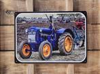 Fordson AC4 tractor reclamebord van metaal wandbord deco, Ophalen of Verzenden, Nieuw, Auto's