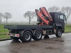 M.A.N. 33.540 TGS 6x6 fassi f260xp 4+3, Euro 5, Stoelverwarming, MAN, Zwart