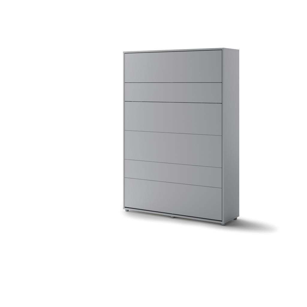 Concept opklapbed verticaal - 140x200 - Grijs, Niet ingevuld, Niet ingevuld, Niet ingevuld