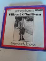 Gilbert o sullivan 7inch nothing rhymed, Ophalen of Verzenden, Zo goed als nieuw, Pop