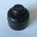 Art Deco Bakelieten druk knop schakelaar, Ophalen, Kunststof, Gebruikt, Minder dan 100 cm