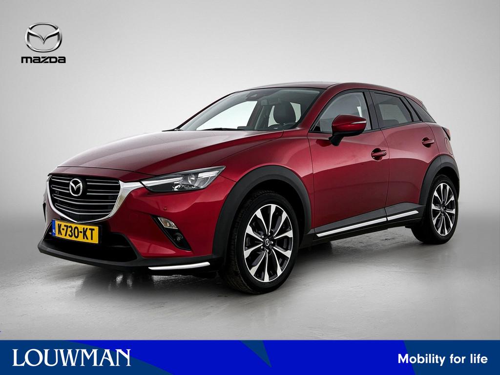 Mazda CX-3 2.0 SkyActiv-G 121 Luxury | Carplay | Trekhaak |, Auto's, Mazda, 4 cilinders, Leder en Stof, Origineel Nederlands, Handgeschakeld
