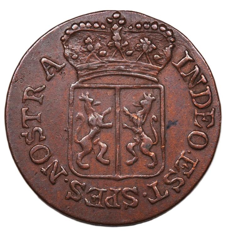 Gelderland. Duit 1794. Pr., Postzegels en Munten, Munten | Nederland, Losse munt, Overige waardes, Vóór koninkrijk, Ophalen of Verzenden