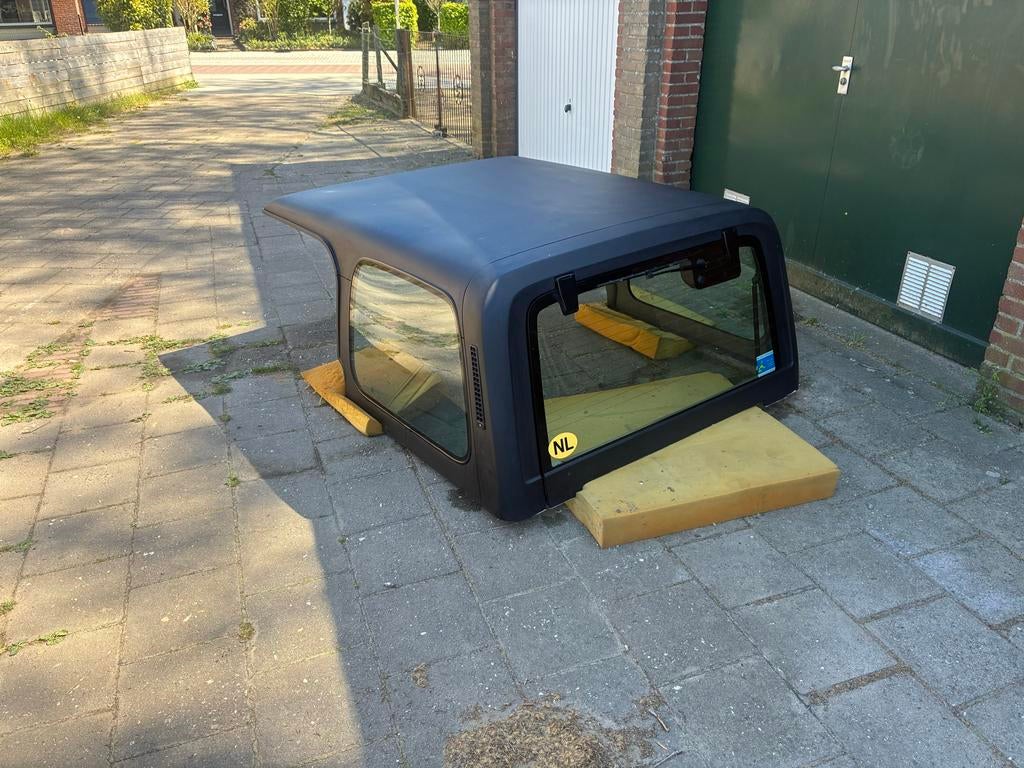 Hardtop zwart met ramen voor Jeep Wrangler YJ, Auto-onderdelen, Carrosserie en Plaatwerk, Spatbord, Jeep, Voor, Gebruikt, Ophalen