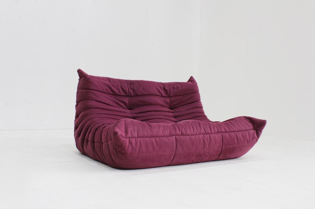 Vintage Togo 2 zits sofa ligne roset Michel Ducaroy, Huis en Inrichting, Banken | Sofa's en Chaises Longues, Vintage, design, Tweepersoons