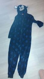 Onesie blauw met pootafdrukken maat 134, Kinderen en Baby's, Kinderkleding | Maat 134, Ophalen of Verzenden, Jongen of Meisje