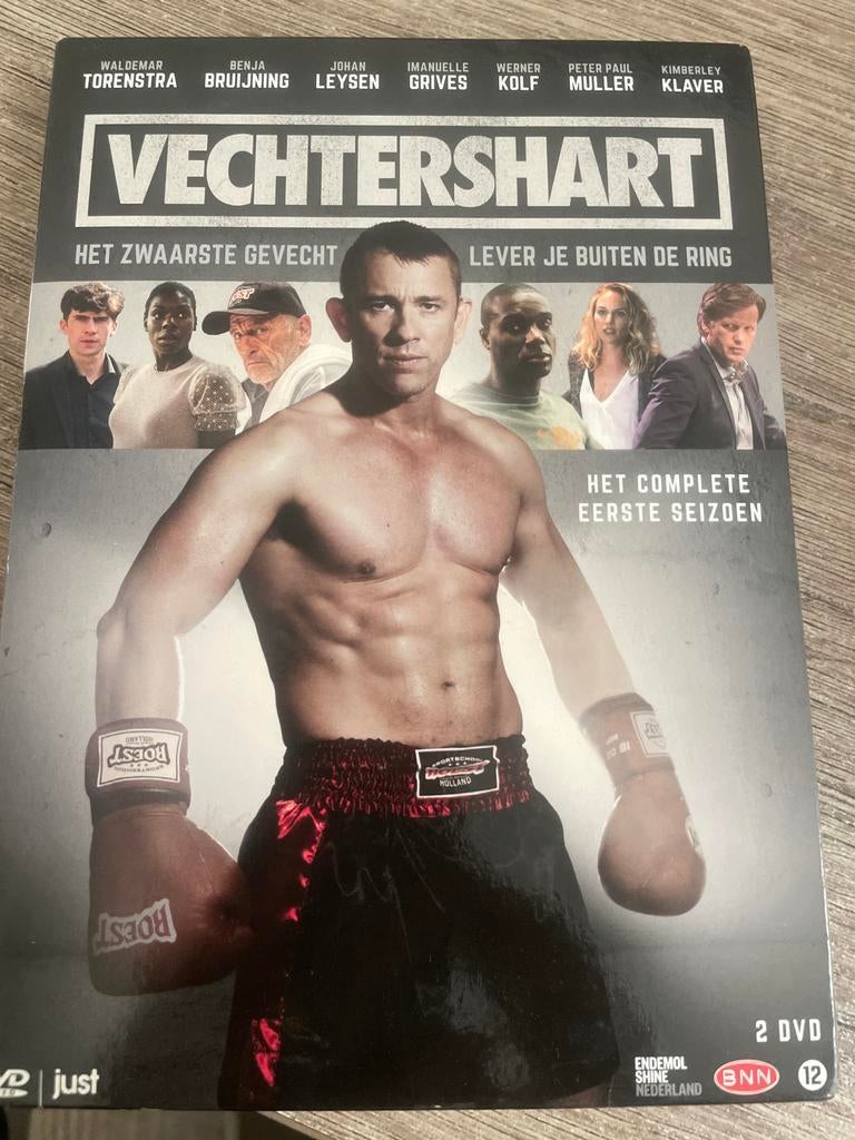 Vechtershart - Het complete eerste seizoen (2 DVD), Gebruikt, Boxset, Drama, Ophalen of Verzenden
