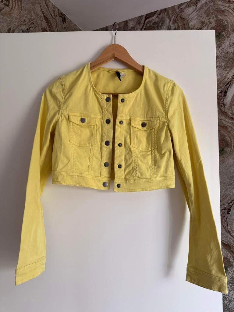 Dames geel jasje maat 34 XS blazer colbert lente zomer, Ophalen of Verzenden, Zo goed als nieuw, Maat 34 (XS) of kleiner, Geel