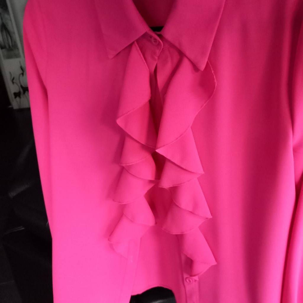 Nieuwe blouse met franjes maat S koopje nu, Kleding | Dames, Blouses en Tunieken, Nieuw, Ophalen of Verzenden, Roze, Maat 36 (S)