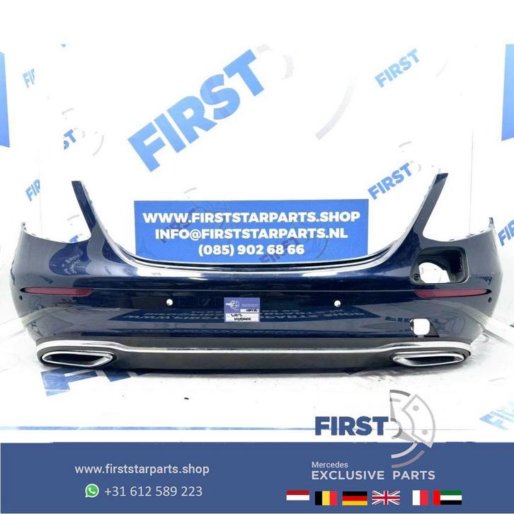 BUMPER W213 E KLASSE ACHTERBUMPER HYBRIDE COMPLEET ORIGINEEL, Auto-onderdelen, Carrosserie en Plaatwerk, Bumper, Mercedes-Benz