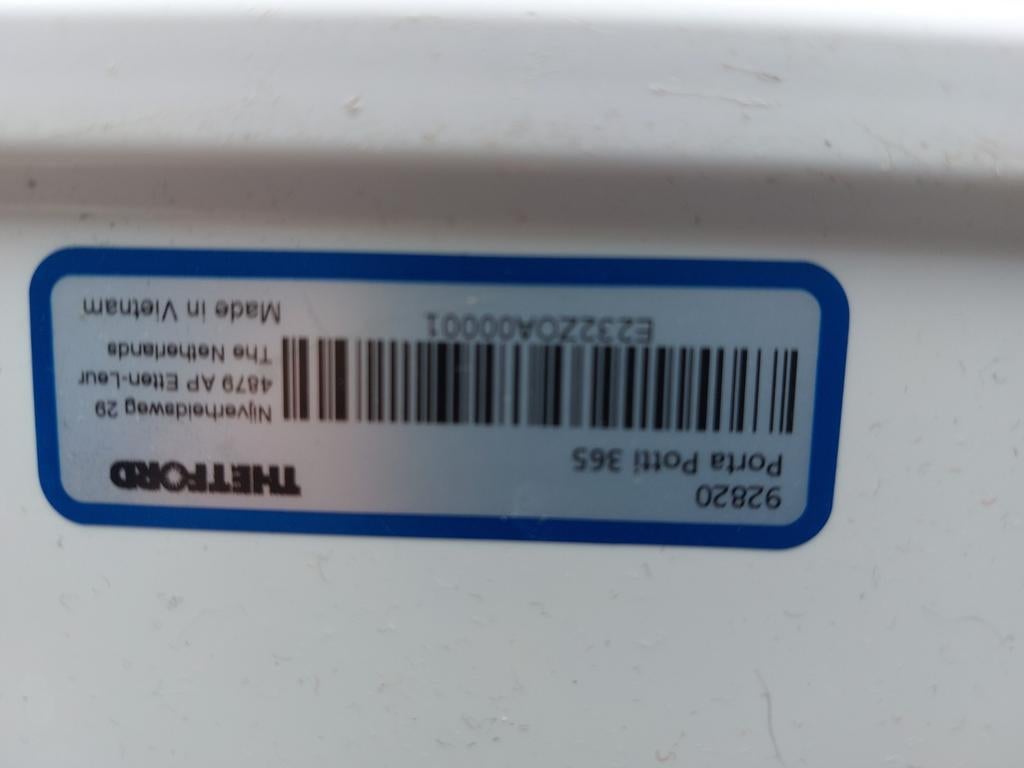 Thetford Porta Potti 365 - Draagbaar Toilet, Caravans en Kamperen, Kampeeraccessoires, Ophalen, Gebruikt
