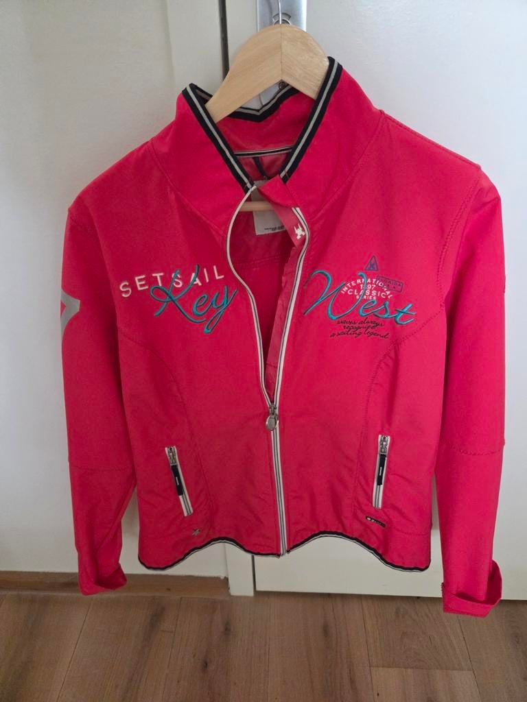 Rood zomer jack met opdruk, Gaastra, Ophalen, Zo goed als nieuw