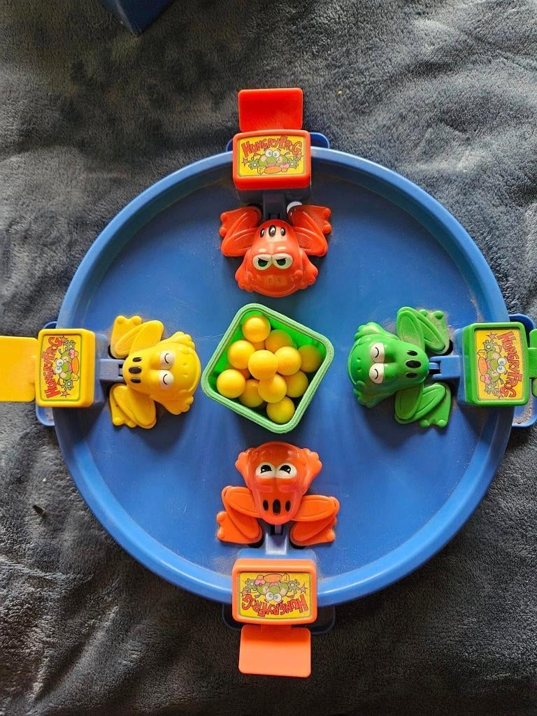 kikker sping spel, Hobby en Vrije tijd, Gezelschapsspellen | Bordspellen, Ophalen of Verzenden, Gebruikt