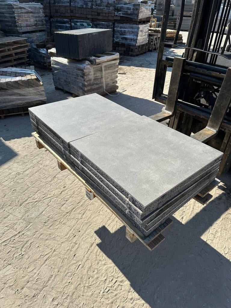 3,60m² Geoceramica 60x60x4 Ambiente Antraciet, Ophalen, Keramiek, Nieuw, Minder dan 5 m²