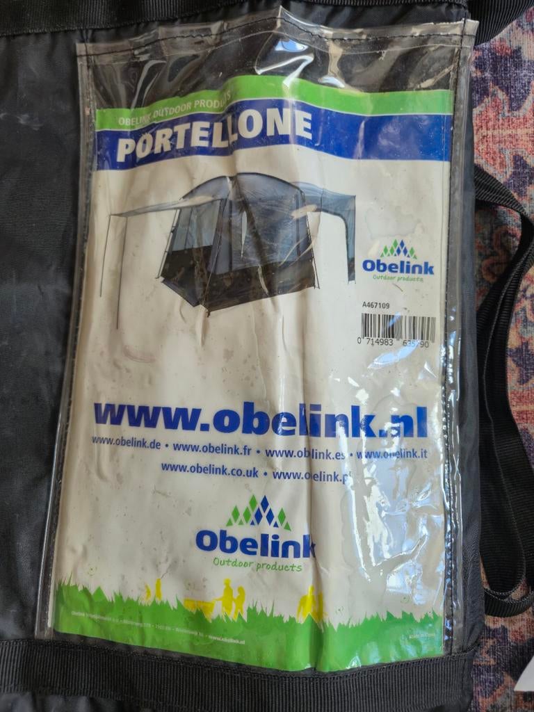 Portellone kleptent, Caravans en Kamperen, Tenten, Ophalen