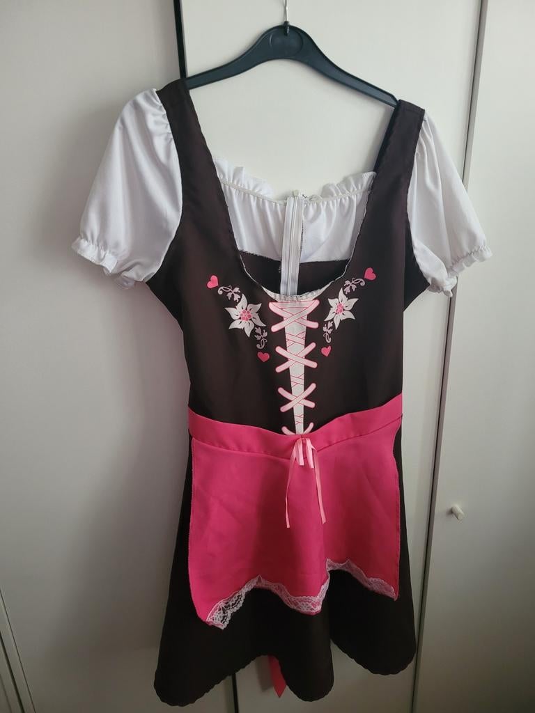 Oktoberfest Dirndl Jurk - Maat M, Maat 38/40 (M), Ophalen of Verzenden, Kleding, Partymix