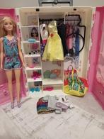 Barbie kledingkast met 1 Barbie, Ophalen of Verzenden, Barbie