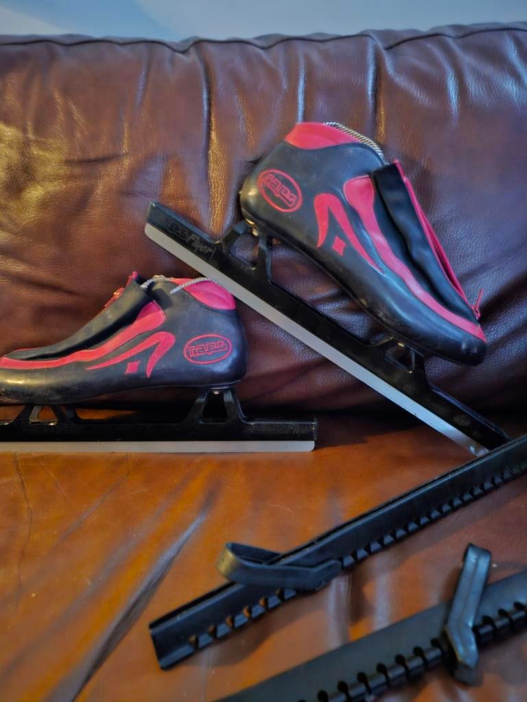 Hoge Noren schaatsen Raps , maat 43, zo goed als nieuw, Sport en Fitness, Schaatsen, Ophalen, Zo goed als nieuw, Noren