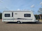 Hobby Prestige 560 UL ( incl. stallingsmogelijkheid ), Caravans en Kamperen, Caravans, Schokbreker, Rondzit, Hobby, Bedrijf