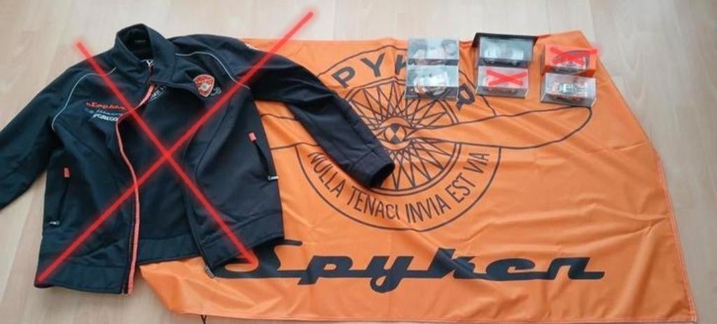 Spyker Squadron Verzameling, Verzamelen, Verzenden, Zo goed als nieuw, Auto's