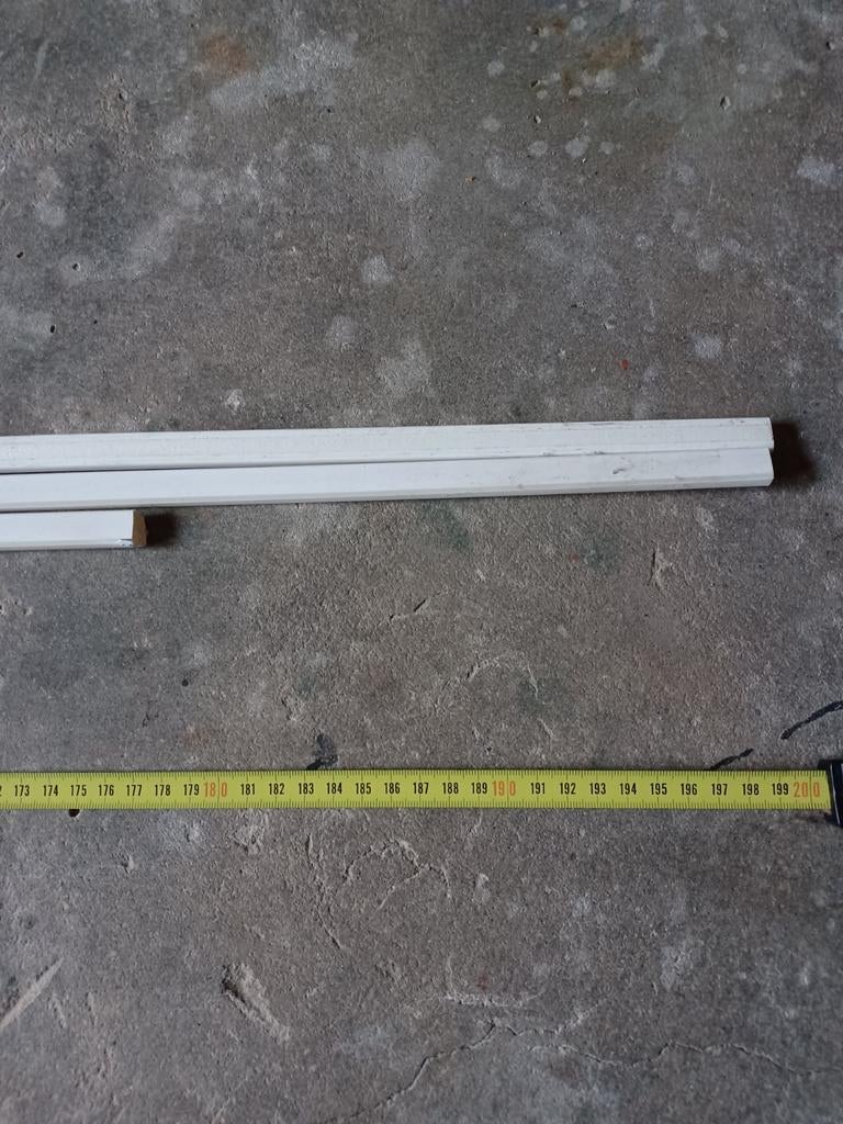 Kabelgoten voor plint, verschillende afmetingen, Doe-het-zelf en Verbouw, Plinten en Afwerking, Ophalen, Mdf, Plinten