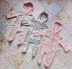 Set van 3 Zachte Baby boxpakjes met Capuchon - nieuw, Kinderen en Baby's, Babykleding | Overige, Ophalen of Verzenden, Nieuw, Onbekend