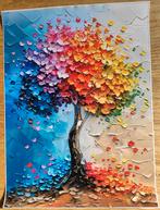 Moderne Kunst - Levensboom - ArtPrint op Canvasdoek, Verzenden