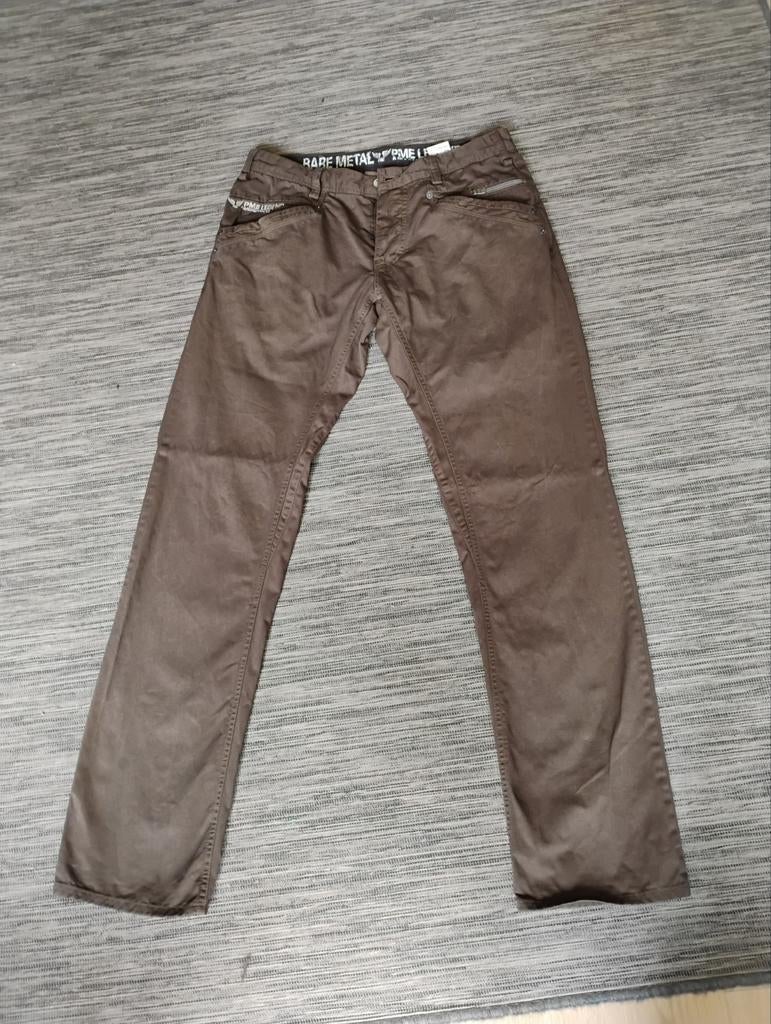 Mooie PME Bare Metal broek, bruin, 33/34, Kleding | Heren, Ophalen of Verzenden, Gedragen, Bruin