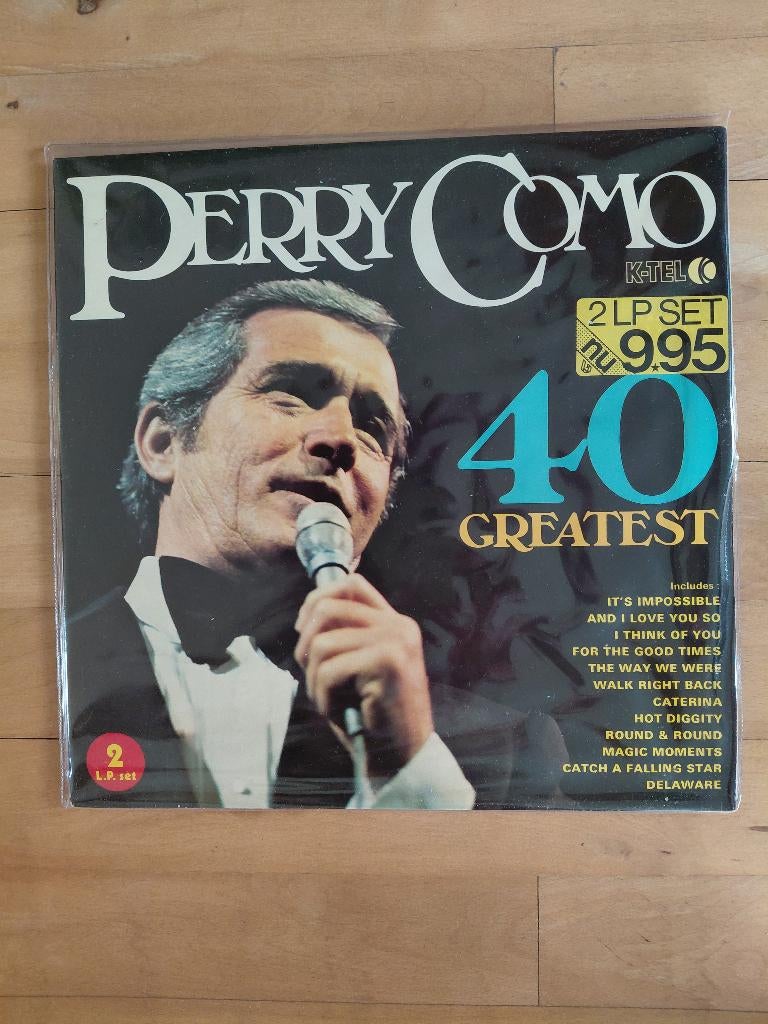 Dubbel LP Perry Como, Gebruikt, Ophalen of Verzenden, Inclusief binnenhoes, Vocaal
