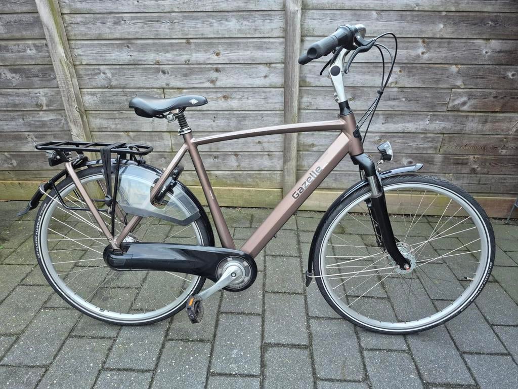 Mooie herenfiets gazelle orange C7 framemaat 57, Ophalen, Gebruikt, Gazelle, Versnellingen