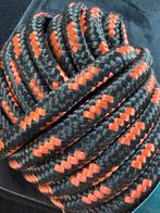 Gekleurd touw - Zwart/Oranje - 25m x 10mm - Max 80kg, Ophalen of Verzenden, Nieuw