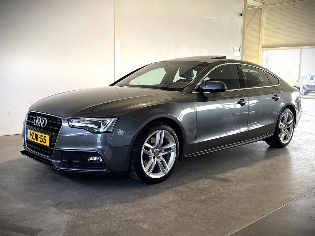 Audi A5 Sportback 1.8 TFSI 170PK 2x S-line Schuifdak NL-auto, Gebruikt, Euro 6, 4 cilinders, 4 stoelen
