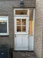 Houten deurkozijn dubbelglas 2660MMx 1290MM, Deurkozijn, Zo goed als nieuw, 225 cm of meer, Hout