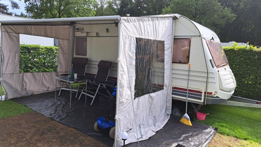 Complete set: Luifeltent front + 2 wanden + 3 rafters, Ophalen, Zo goed als nieuw, Overige merken