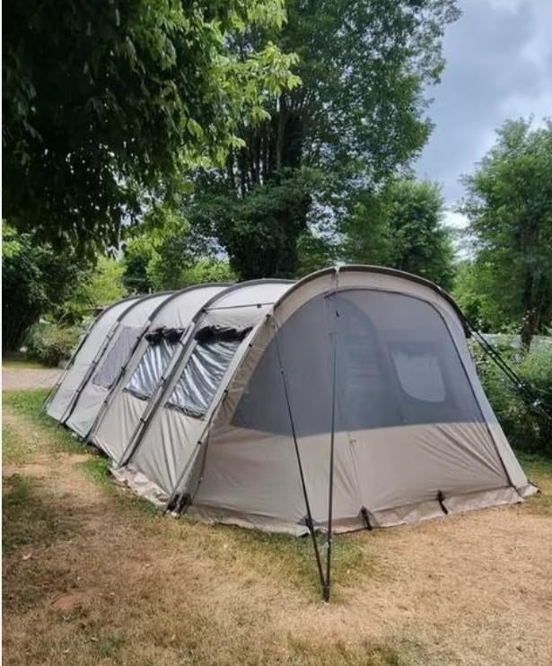 Katoenen Redwood Willow 480 6-persoons Tent + Grondzeil, Caravans en Kamperen, Tenten, Ophalen, Gebruikt, Tot en met 6