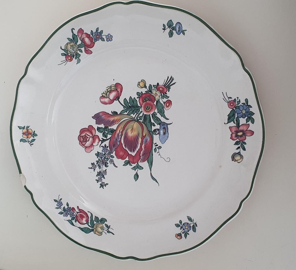 Villeroy Boch dinerbord Alt Strassburg Mettlacher Steindruck, Gebruikt, Ophalen of Verzenden, Bord(en), Overige stijlen