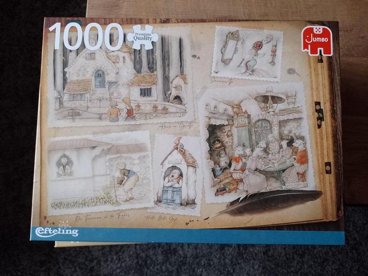 Jumbo Efteling Puzzel 1000 Stukjes, Hobby en Vrije tijd, Denksport en Puzzels, Ophalen of Verzenden