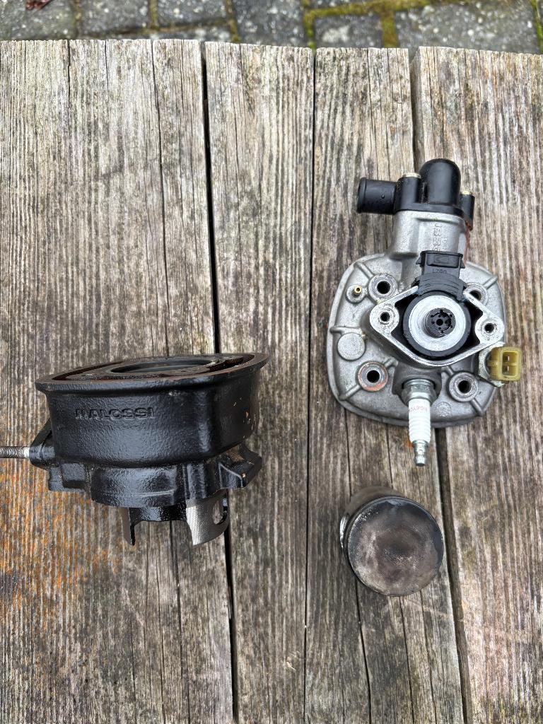 Cilinder 70cc Malossi Di-tech, Ophalen of Verzenden, Zo goed als nieuw, Cilinder, Malossi