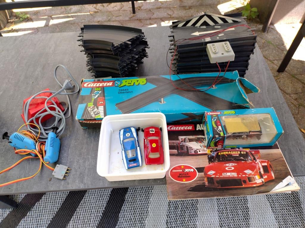 Carrera Servo Racebaan Set met Auto's en Onderdelen, Ophalen of Verzenden