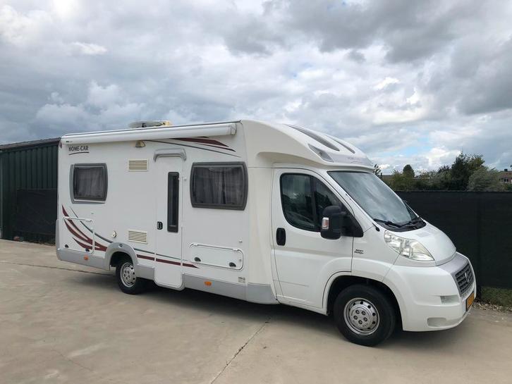 29.000km 1e eig 160pk 4 pers Homecar Zeer nette ruime camper, Caravans en Kamperen, Campers, Particulier, tot en met 4, Half-integraal