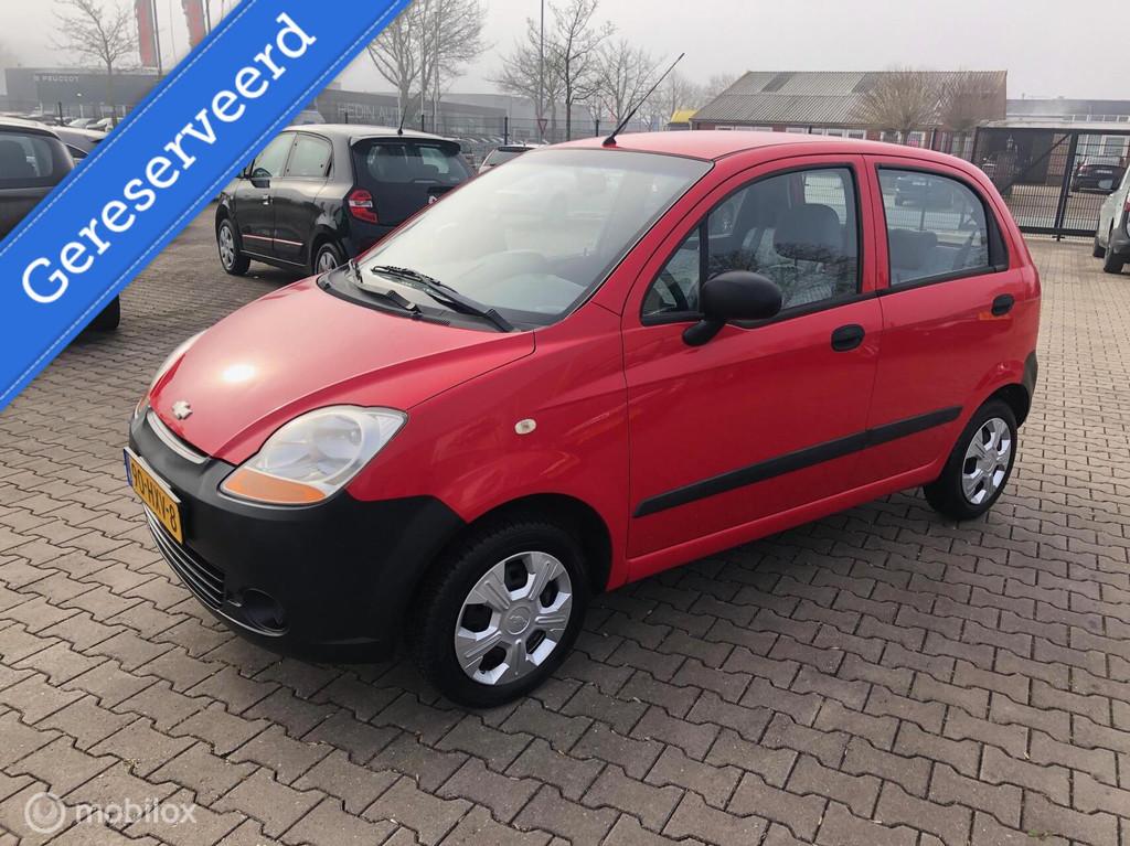 Chevrolet Matiz 0.8 Pure 1eig ..63.361 Km N.a.p Nw apk, Auto's, Chevrolet, Voorwielaandrijving, Stof, Gebruikt, Zwart