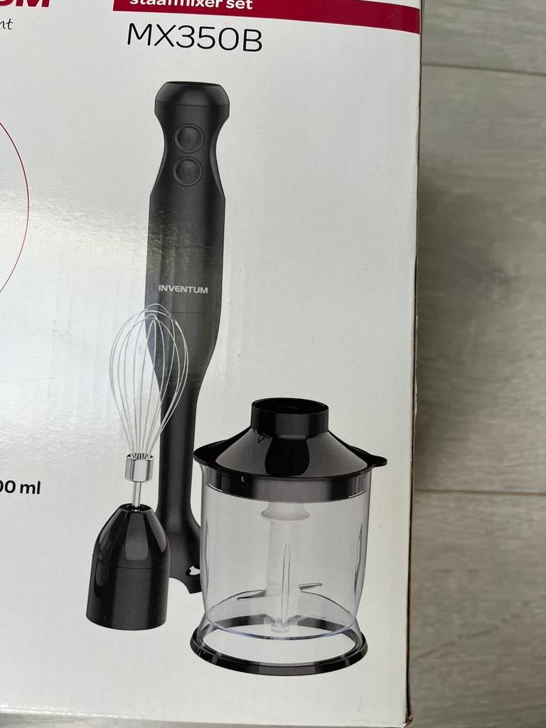 İncentum stafmixer set, Ophalen of Verzenden, Zo goed als nieuw, 3 snelheden of meer